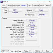 CPU-Z Memory