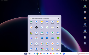Googlebook OS-startmenu