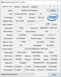 GPU-Z Intel UHD Graphics