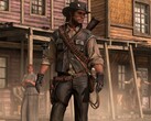 John Marston in een stadsscène uit Red Dead Redemption (Afbeelding bron: Rockstar Games)