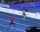 De Chinese Tiangong Ultra (rechts) en Honor Lightning (links) hebben het wereldrecord van Usain Bolt op de 100 meter verbroken.
