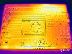 Stresstest oppervlaktetemperaturen (voorzijde)