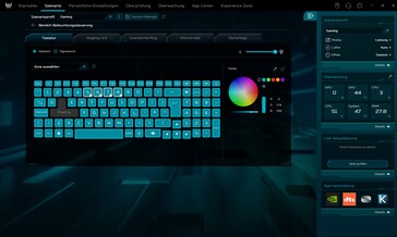 RGB per knop