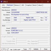 CPU-Z moederbord