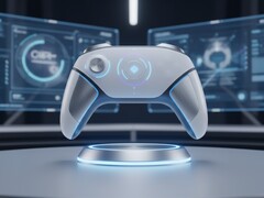 Concept voor PS6-controller met aanraakbediening