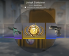 Een screengrab van het openen van een Recoil-koffer in Counter Strike 2