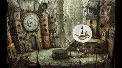 Een screengrab van Machinarium op de PC