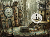 Een screengrab van Machinarium op de PC