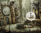 Een screengrab van Machinarium op de PC