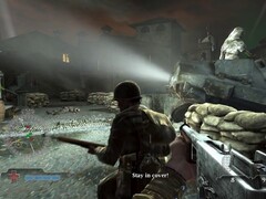 Afbeelding uit het spel Medal of Honor: Airborne. (Beeldbron: World of Longplays - YouTube)