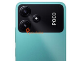 De POCO M6 Pro 5G in zijn turquoise kleurenoptie. (Afbeelding bron: Pricebaba)