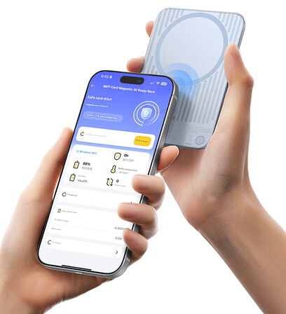 De NFC-functie van de powerbank (machine vertaald)