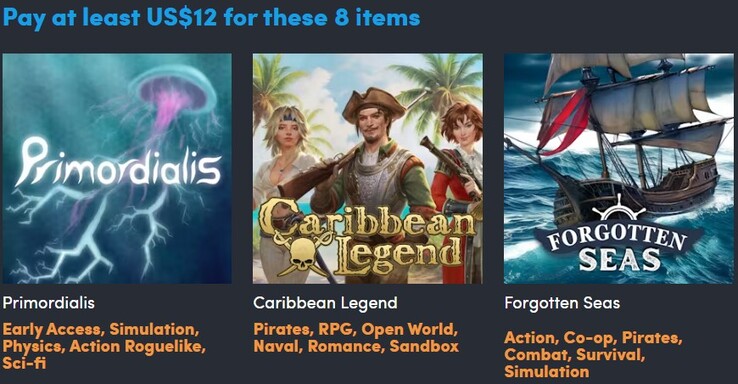 In de tweede categorie worden deze drie spellen toegevoegd