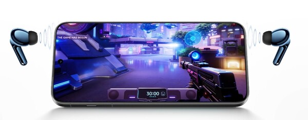 De Vivo TWS 5 oordopjes hebben een gamingmodus met lage latentie. (Afbeeldingsbron: Vivo)