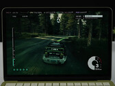 Gevirtualiseerd Windows 11 gamen op de MacBook Neo met 8 GB RAM is behoorlijk indrukwekkend. Afgebeeld: Dirt 3 draait op de laptop.
