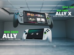 ROG Xbox Ally en ROG Xbox Ally X handhelds. (Afbeeldingsbron: Microsoft)