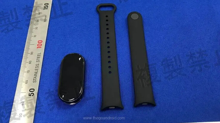 Een vermeende foto van de Xiaomi Smart Band 8. (Beeldbron: GoAndroid)