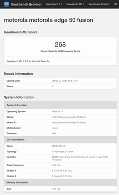 (Afbeeldingsbron: Geekbench)