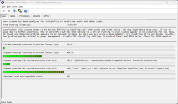 LatencyMon - Overzicht