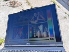 Buiten onder zonlicht