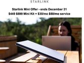 De nieuwe Starlink Mini-bundel geeft korting op het roaming-abonnement (Afb.: Ryan Birge/FB)