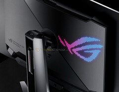 De volgende OLED gaming monitor van Asus heeft naar verluidt een nog hogere beeldkwaliteit (Afbeelding bron: VideoCardz)