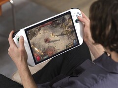 De Abxylute 3D One handheld gaming PC geeft beelden in 3D weer dankzij de weergavetechnologie van Tencent Games. (Afbeeldingsbron: Abxylute)
