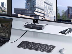 Het Anker 568 USB-C Docking Station ondersteunt drievoudige beeldschermen op 4K. (Beeldbron: Anker)