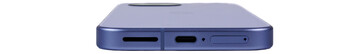 Onder: luidspreker, USB, microfoon, SIM