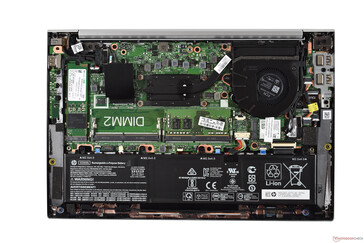 HP EliteBook 835 G7: Zicht op het interieur
