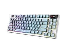MSI Forge GK600 TKL Draadloze Topo Blue Editie. (Afbeeldingsbron: MSI)