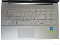 HP Envy 17 cg1356ng - Invoerapparaten