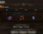 Een screengrab van de spelbibliotheek van Mortal Kombat Legacy Kollection (bron: Atari YouTube)