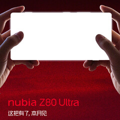 De Z80 Ultra wordt het volgende vlaggenschip van Nubia. (Afbeeldingsbron: Nubia)