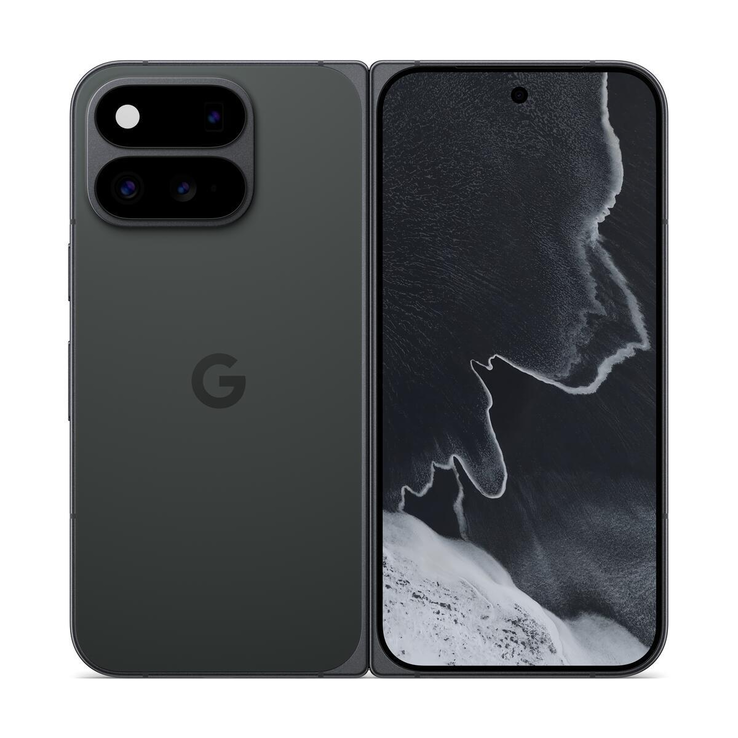De Pixel 11 Pro Fold in Obsidian