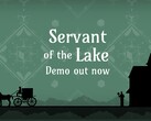 Promotiemateriaal voor „Servant of the Lake“.