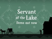 Promotiemateriaal voor „Servant of the Lake“.