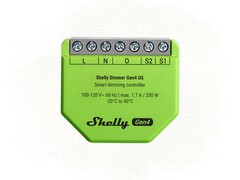 Shelly's Dimmer Gen4 (afbeelding) is nu verkrijgbaar in de VS. (Afbeeldingsbron: Shelly, bewerkt)