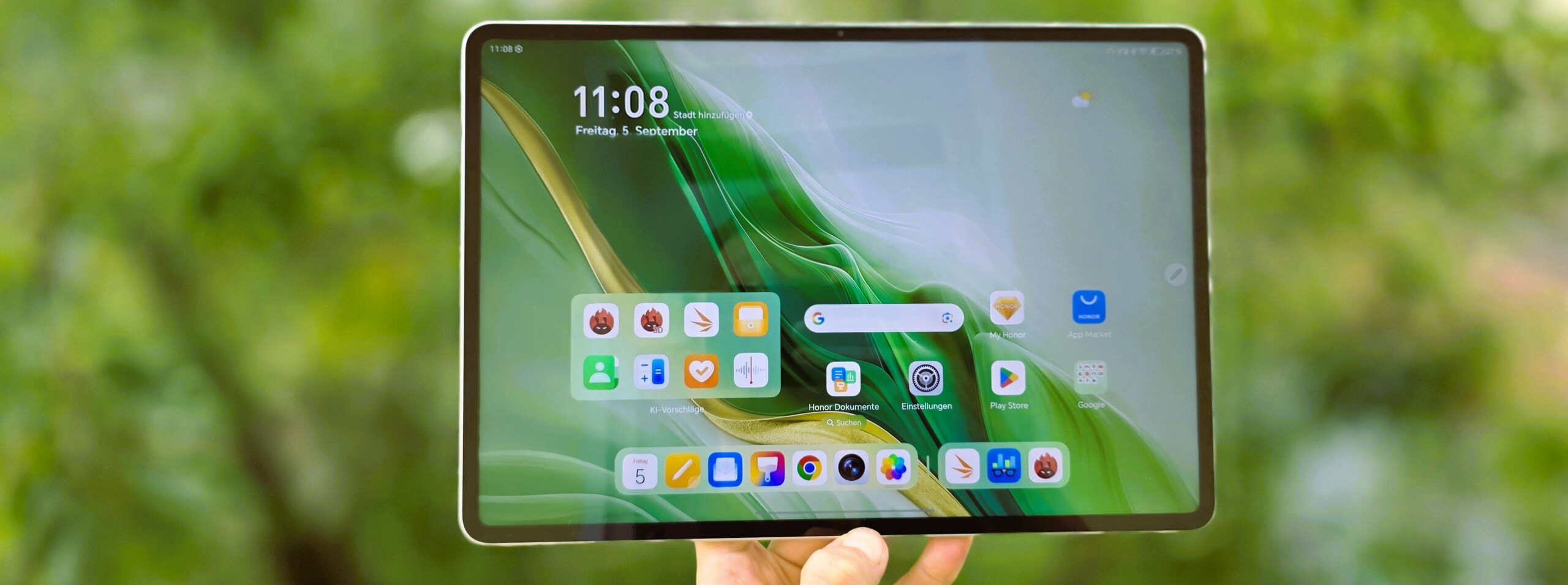 Honor MagicPad3 Tablet in review. (Afbeeldingsbron: Marcus Herbrich)