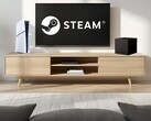Valve Steam Machine naast PS5 in woonkamer (Afbeelding bron: Sony PlayStation, Valve met bewerkingen)