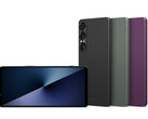 De Xperia 1 VII wordt bij de lancering geleverd in drie kleuropties en heeft net als zijn voorganger een 6,5-inch scherm. (Afbeeldingsbron: Sony)