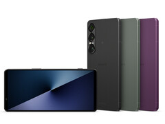 De Xperia 1 VII wordt bij de lancering geleverd in drie kleuropties en heeft net als zijn voorganger een 6,5-inch scherm. (Afbeeldingsbron: Sony)