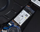 De YMTC SSD in de Lenovo ThinkBook 14 G9 IPL.