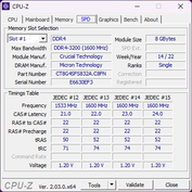 CPU-Z: SPD