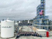 Inwijding van de koolstofarme ethanolfabriek voor vliegtuigbrandstof in Georgië (Afbeelding: LanzaJet)