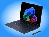 De nieuwe OmniBook X Flip 14 kan worden geconfigureerd in Atmospheric Blue, ongeacht de gekozen processor.