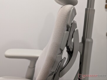 Dikte van het rugkussen.