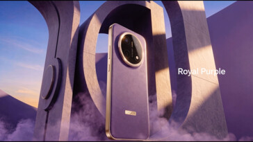 De Honor X9e Pro in Royal Purple.