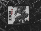 Wallhack SP-005 Berserk glazen gamingmuismat met Guts in zijn Berserker Armour.