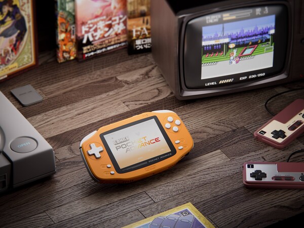 De Ayaneo Konkr Pocket Advance in oranje.